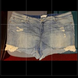 Jean shorts